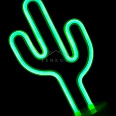 오렌콩 led네온조명 네온사인조명 침실등 조명기구, 1-네온사인-선인장