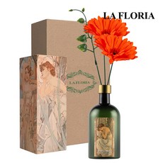 라플로리아 꽃 디퓨저, 1개, 500ml, S6.다시한번힘내요향/B8.거베라-L12/오렌지