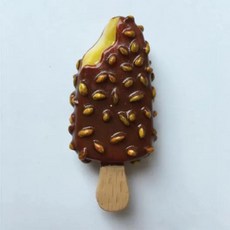 수제 그린 딸기 밀크 초콜릿 아이스크림 냉장고 자석 관광 기념품 스티커 선물, 5. 005