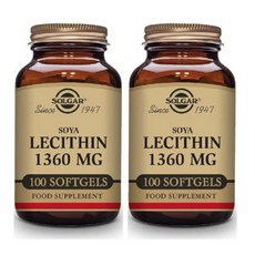 솔가 레시틴 1360mg Solgar Lecithin 1360mg 100정, 2개