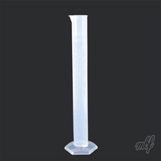 굿템 플라스틱 눈금 실린더 계량용기, 100ml, 1개