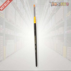 티엔에스 디자인붓 화홍 972F 1호 납작붓 미술용 12개입