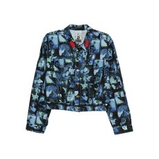 장 폴 고티에 중고 1990's 프린트 코튼 재킷