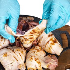 부드러운 정품 반건조오징어 피데기 10미, 2세트, 450g