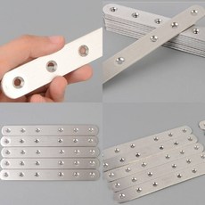 스토어-정유 일자형 평철 175mm 10P 가구철물 가구조립일자형