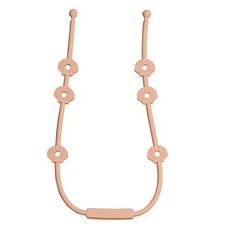 아이벨류 공갈젖꼭지 실리콘 멀티 스트랩 홀더 조개타입, pitch, 1개