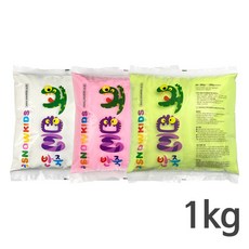 (사은품증정) 플레이파우더 스노우키즈 엄마표미술놀이 물감과 함께 반죽놀이 전분놀이 가루놀이, 플레이파우더(핑크), 1kg, 1개