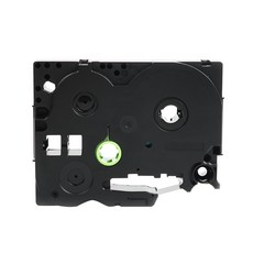 우리네 브라더 라벨 테이프 호환, 9mm 바탕흰색 문자빨강 AZe-222