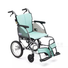來而康均佳三大均機械式輪椅 (未滅菌) 日本MIKI超輕系列CRT-1 CRT-2 輪椅輔助B款 贈輪椅袋, 1個, CRT-2 綠色 小輪, CRT-2 綠色 小輪