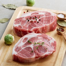 함초를 먹여 키운 한돈 생목살(구이용) 500g, 1개