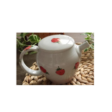 哈日媽咪的愛敗日記 日本陶藝作家山口麻子手繪陶瓷茶壺, 1個