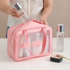 미니방수가방 리빙밸류 수영가방 방수 드라이백 물놀이 목욕가방, 화이트 대형