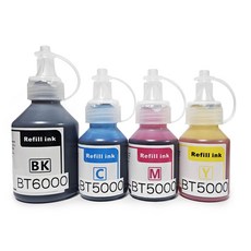 잉크아울렛 브라더 BTD60 BT6000 호환잉크 BT5000 DCP-T420W T720DW T310 T220 T500W T510W T520W T700W T810W, 노랑재생 비티5/6000용, 1개