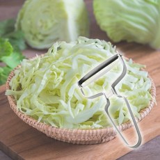 양배추 필러 다용도 스테인리스 샐러드 채소 필러 주방 도구 식재료 필수품 한칼 편리 조리 요리