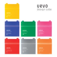 데미 우에보 디자인 큐브 왁스 80g 8종 다양한 스타일링 헤어왁스 UEVO WAX, 1개