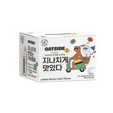 오트사이드 귀리음료오리지널200ml6 (N4), 6개, 200ml