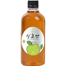 스윗쿡 식초앤 천연 자연 발효 풋사과식초 수제100%, 1개, 500ml