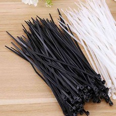 사안 케이블타이 15cm 블랙 100p 전선정리 사무실전선정리 케이블정리