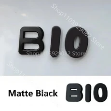 리프모터 B10 2025 자동차 로고 외부 장식 전면 커버 스티커 액세서리, 01 B10 Matte Black