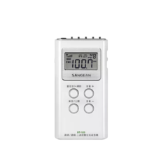 SANGEAN 山進 DT-123 二波段數位式口袋型收音機, 詳見包裝