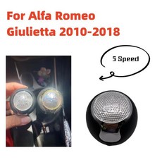 레버 시프터 스틱 핸드볼 기어 변속 노브 알파 로메오 줄리에타 차량용, 1개, 2. 5 Speed