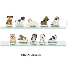 法國進口 露營車/麵包車 瓷偶 - 國王派最新款式, 狗狗, 1個