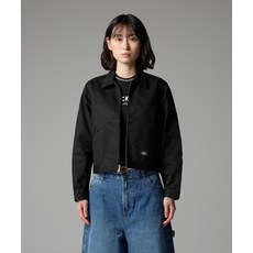 브랜드정품 디키즈 DICKIES 우먼스 아이젠하워 크롭 자켓 재킷 Black 345391