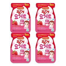 아이배냇 핑거요거트 4종, 딸기, 20g, 1세트