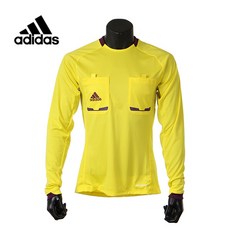 아디다스 레프리 긴팔 저지(19660) 옐로 심판유니폼, 사이즈:110