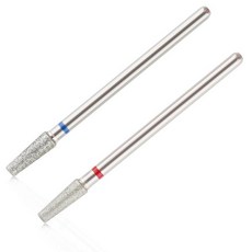 네일드릴비트 셀프 각질 케어 쿤자오 2개 세트 다이아몬드 네일 드릴 비트 프렌치 매니큐어 에머리 도구 머신 액세서리 아트 디자인 제거 01, 10 set