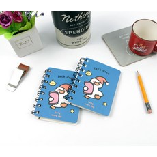 EM05 오리 미니 소형 메모 수첩 포켓 메모장 1P