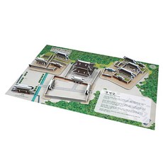 모두의취미 3D우드락 건축 건물 입체 퍼즐 모형 시리즈, 1피스, 창덕궁 우드락, 1개