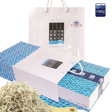 설 설날 명절 선물 더해담 멸치 세트 4호 (볶음멸치 1.5kg) 손잡이봉투 포함, 1세트