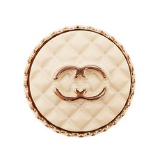 동대문단추왕 샤르망 콤비 단추 15mm, 아이보리G, 3개