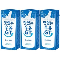 맛있는우유GT 흰우유 200ml x 72팩, 72개