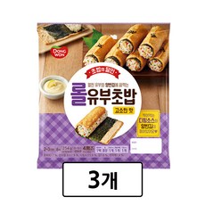 [다만세푸드] 동원 롤 유부초밥 254g (고소한맛), 3개