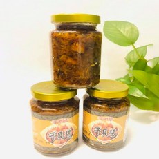 澎湖名產干貝醬 嚴選澎湖干貝製成 送禮自用皆宜, 450g, 3個