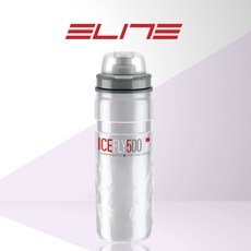 엘리트 아이스 플라이 자전거 물통 물병, 1.SILVER, 500ml, 1개