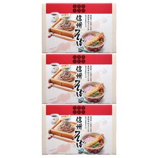 Sansei Bussan 신슈 소바 쯔유 포함, 620g, 3개