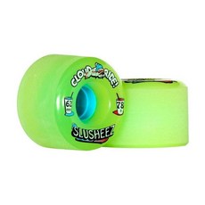 클라우드 라이드 스트리트 크루징 스케이트보드 롱보딩 카빙 다운힐 프 이딩 프리스타일 필름러 휠을 위한 우레탄, Lime Shlusheez