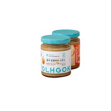 옳곡 국내산 100% 무첨가 땅콩버터 피넛버터 스무스 200g 1개