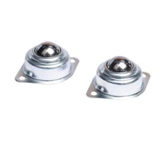 볼베어링 휠 볼캐스터 플레이트 볼트랜스퍼 롤러 볼트 탄소강 25mm, 1개