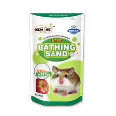 NEW AGE 햄스터 목욕모래 사과향 1kg (NA-H012), 1개