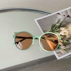現貨 兒童 小孩 男童 女童 墨鏡 貓眼 眼鏡 復古 造型ins風 嘻哈 韓國眼鏡 鏡框 透明鏡框 黑框 茶色 塑膠 圓