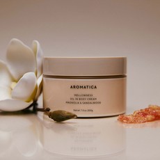 아로마티카 멜로우니스 오일 인 바디크림 매그놀리아 샌달우드, 200g, 1개