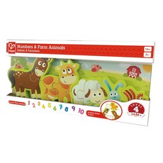 Hape(하페) 숫자의 부츠 퍼즐 E1628, 1개