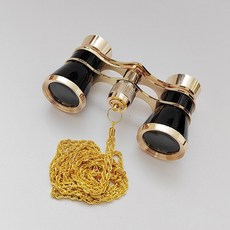 미니 쌍연경 콘서트 망원경 휴대용 손잡이 오페라글라스 빈티지, D