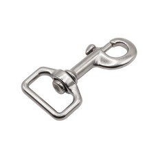 스테인레스 스틸 31 스퀘어 아이 회전 볼트 후크 80mm 다이빙 클립 해양 장비 하드웨어