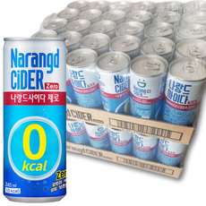 나랑드 사이다 제로 캔사이다, 245ml, 60개