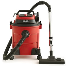 홈플리 공업용 진공 헤파필터 건습식 진공 청소기 코드길이 8m, HP-V2020R (20L) 레드